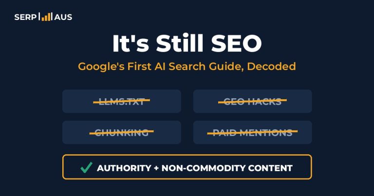 Google’s First AI Search Guide Just Killed the GEO Hack Industry